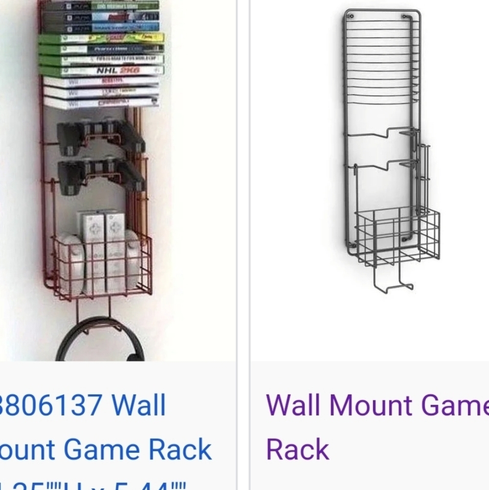 White Multi-Shelf Wall Mount for Cell Phones & Accessories